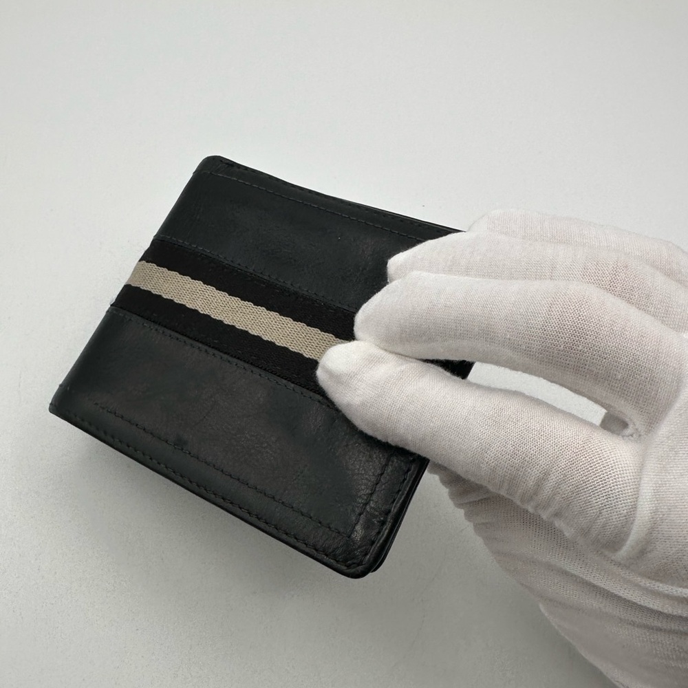 Bally bi fold Leather Wallet - Picture 5 of 12
